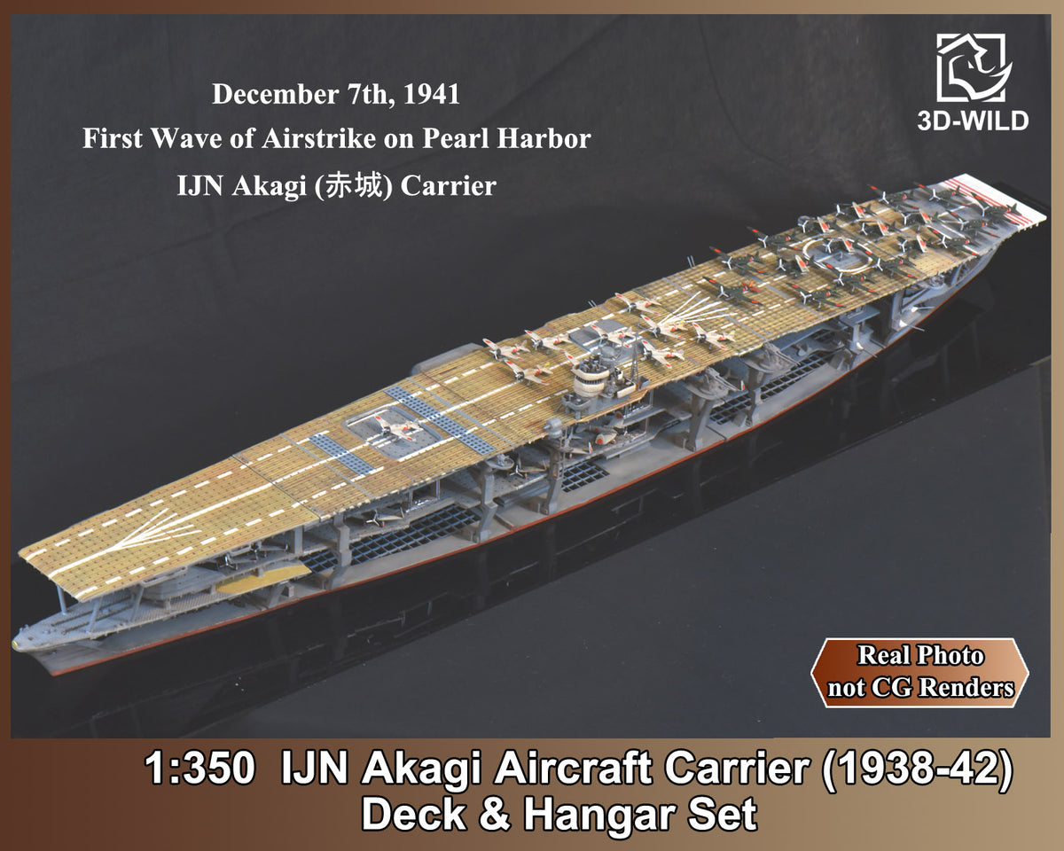 New Product Release] 1/350 IJN Akagi Aircraft Carrier Deck