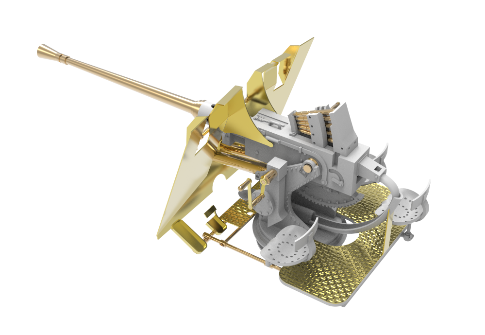 Maquette ITALERI 6458 – Canon BOFORS 40mm Anti-Aircraft Gun – Échelle 1/35
