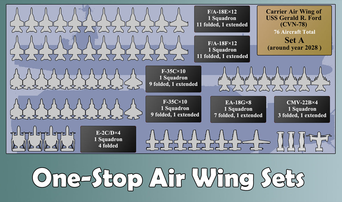 Wing Set One-Stop Air Wing Sets – 3D-WILD