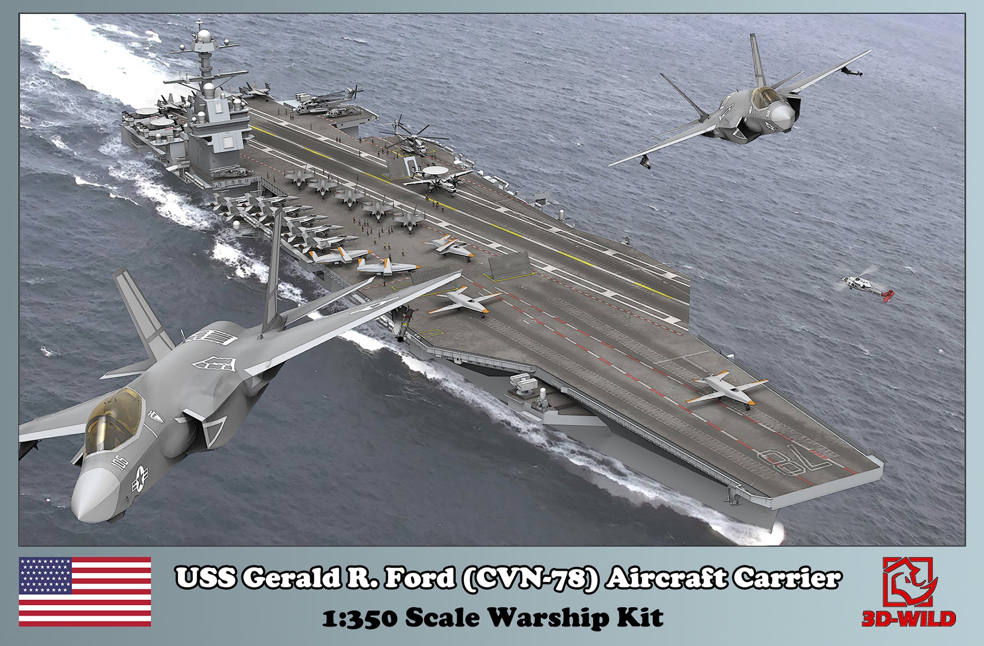 Gerald R. Ford Map Uss Gerald Ford