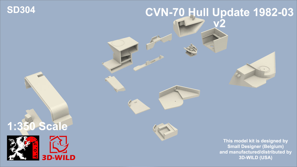 CVN-70 Hull Update 1982-03 v2 – 3D-WILD