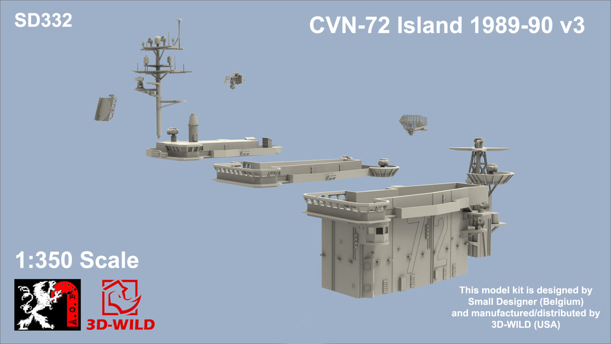 CVN-72 Island 1989-90 v3 – 3D-WILD