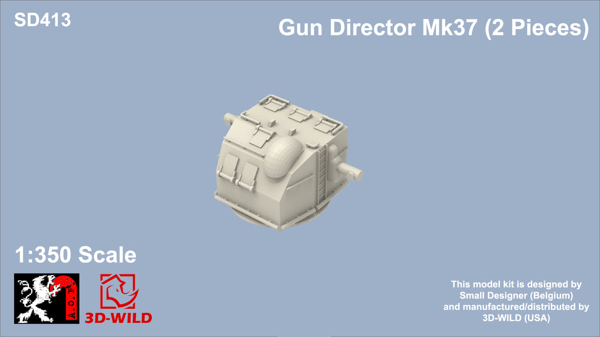 Gun Director mk37 blank (2 pieces) – 3D-WILD