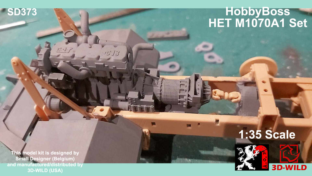 HobbyBoss HET M1070A1 Set 3D WILD hobbyboss-het-m1070a1-set-3d-wild