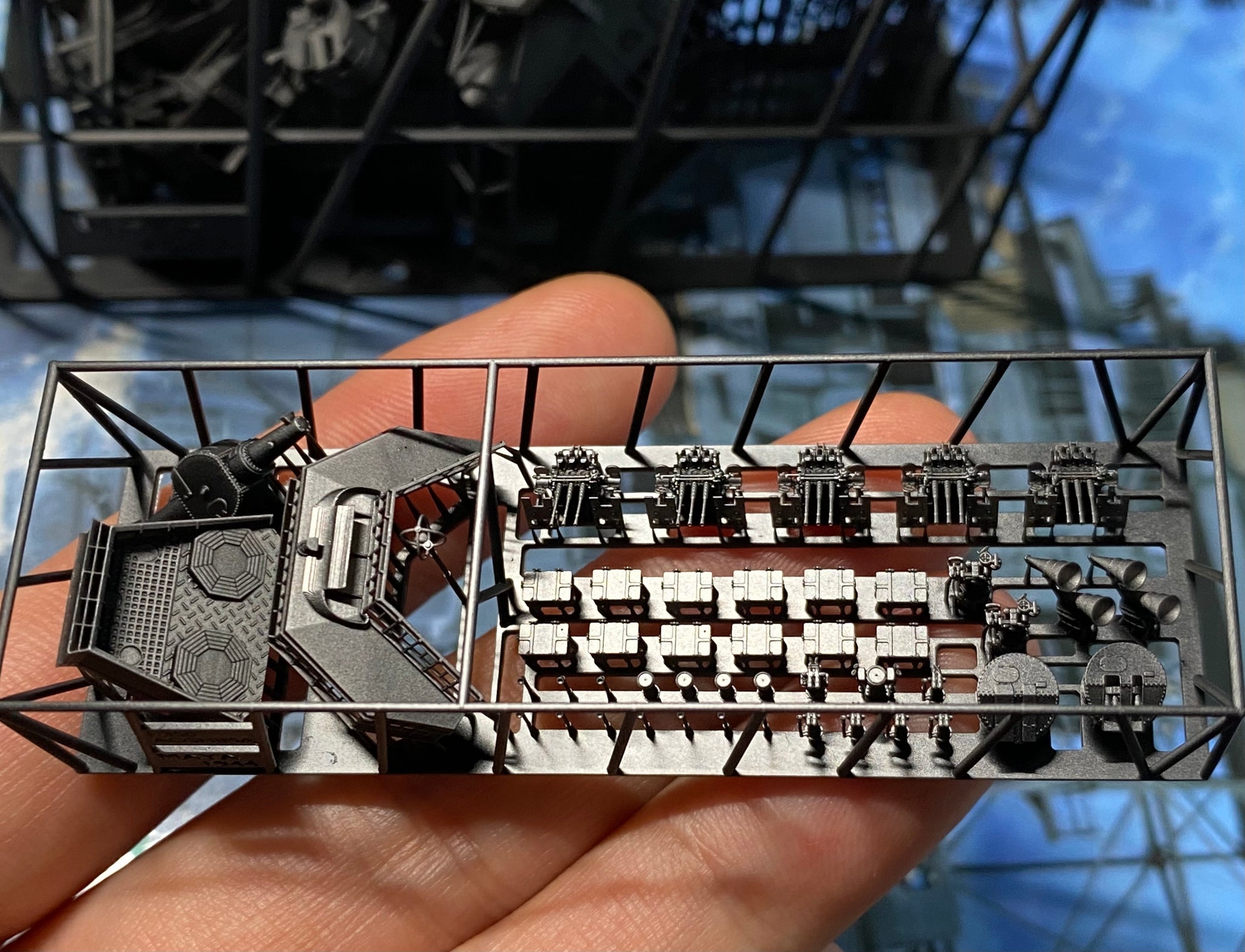 IJN35136 1/350 IJN MAYA Bridge & Equipments（1944） – 3D-WILD