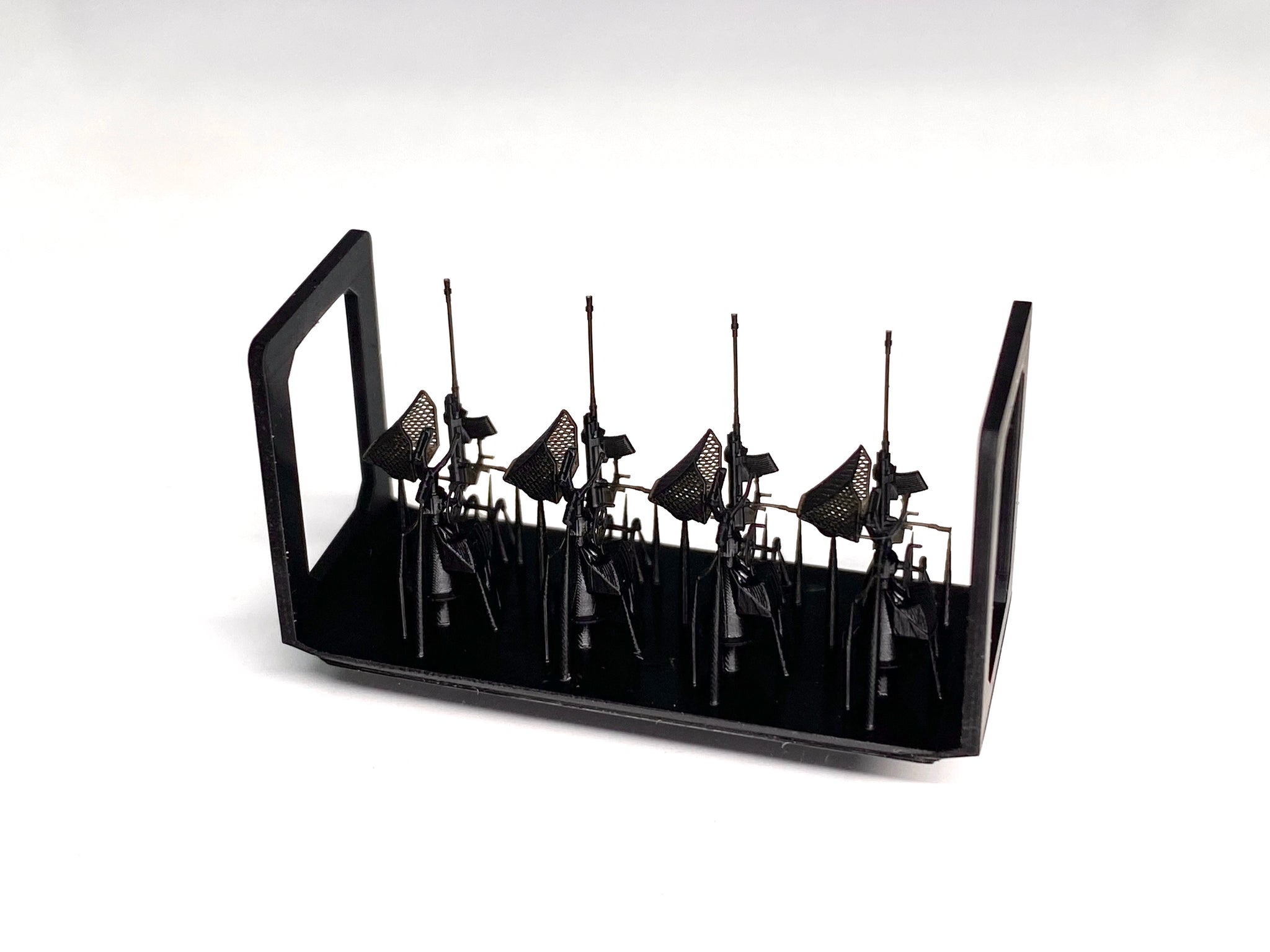 SSMODEL 1/350 Deutsche Marine 55 Mm Flak – 3D-gedruckter Harz-Bausatz Für Profis