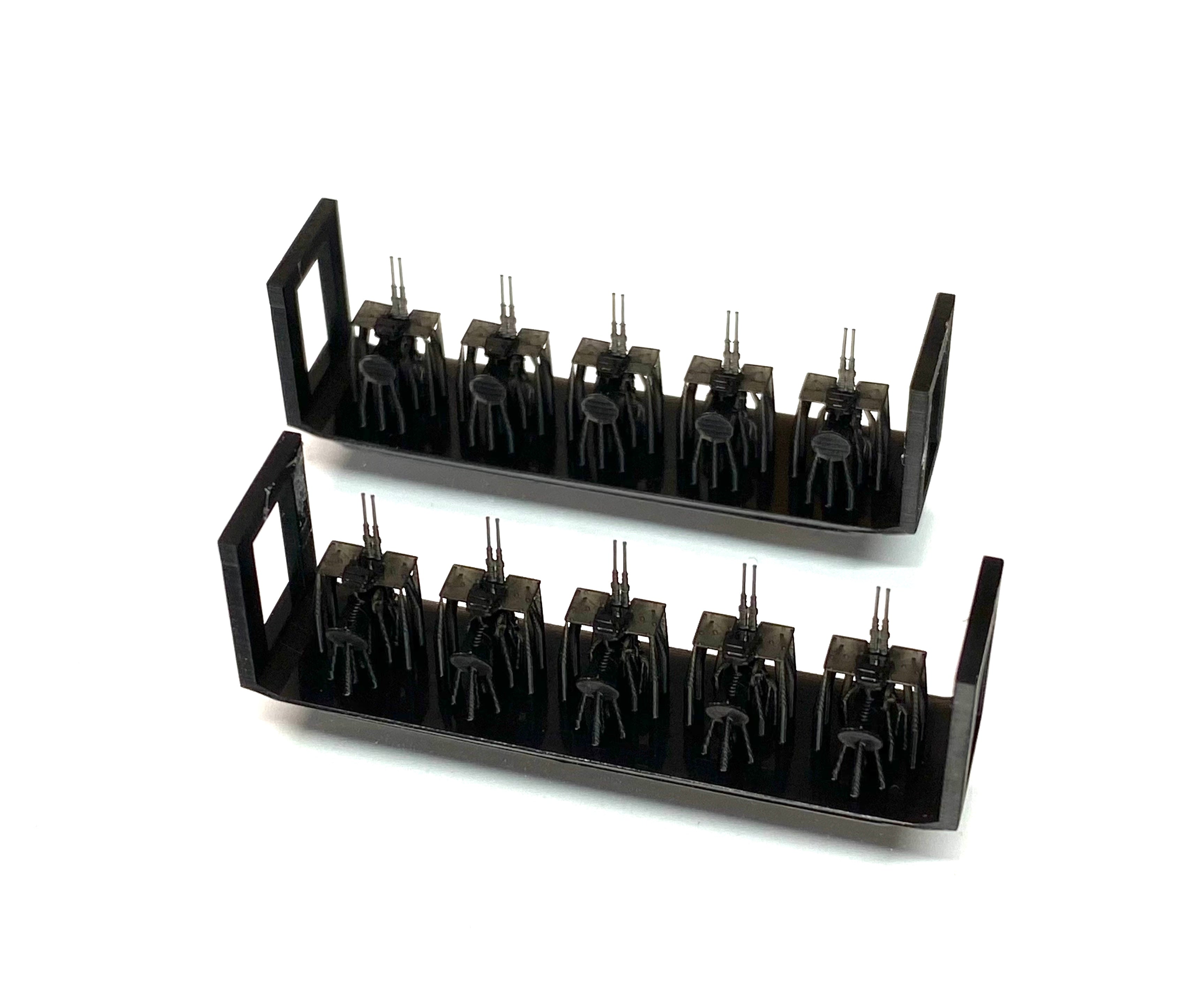 1/350 Scale 3D Printed 20mm Oerlikon AA Guns W/ MK14 Sight (Late War) – 12-Pack By Red Devil Designs