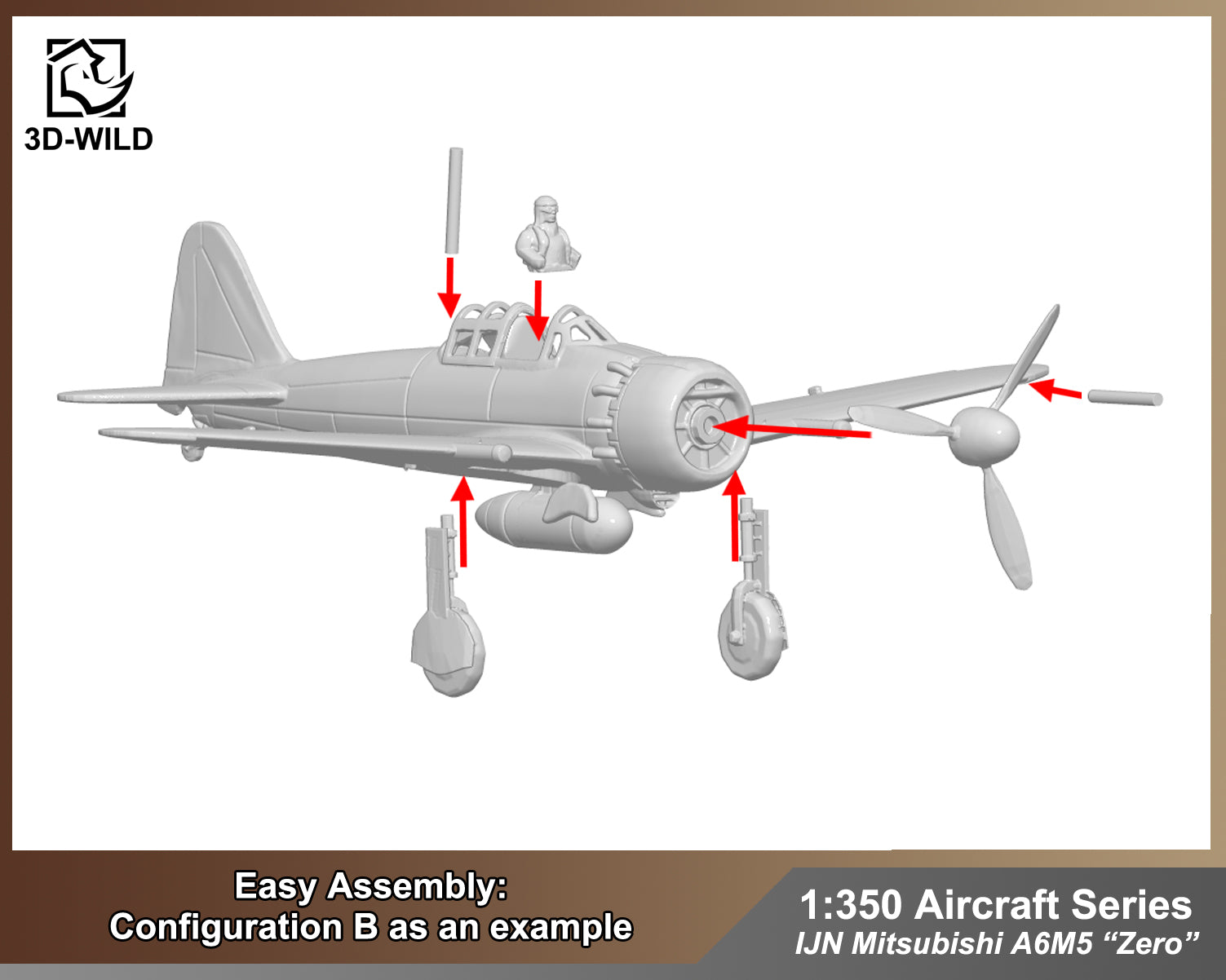 taky27  Mitsubishi A6M5 Zero 1:35 1940s IJN Mitsubishi A6M5 